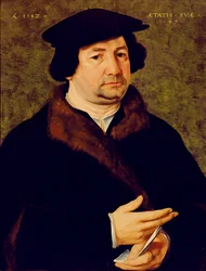 Porträt eines Mannes im Alter von 49 Jahren, 1542